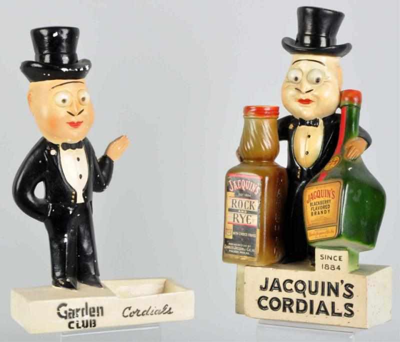 Appraisal: Lot of Advertising Figures s Includes one plaster Garden Club