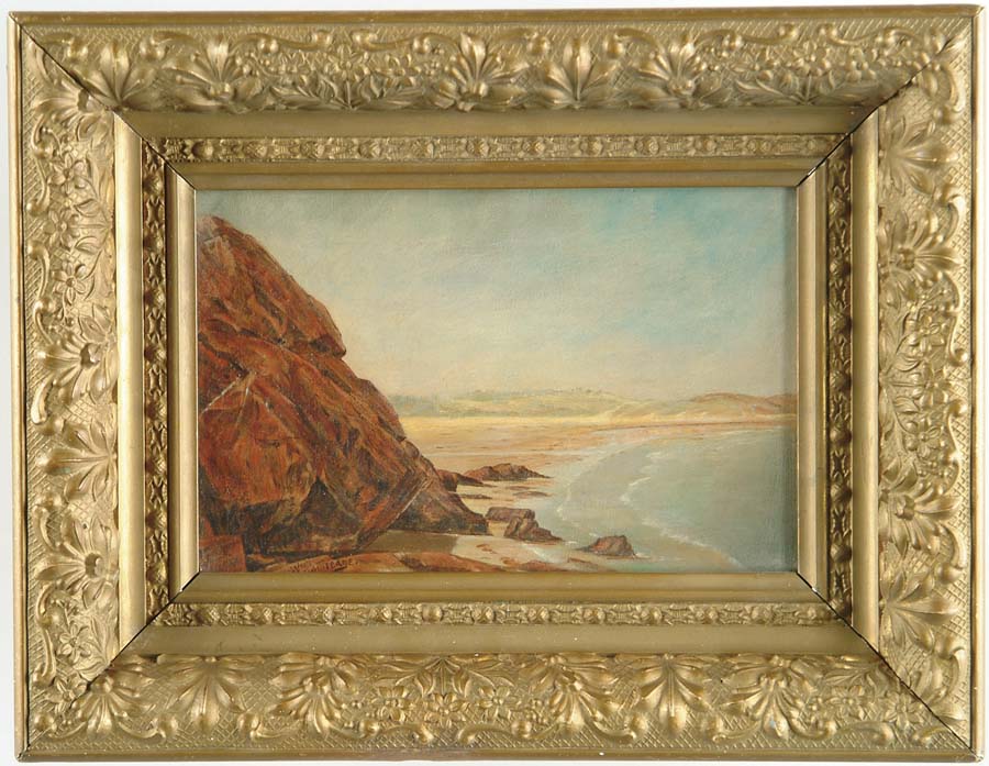 Appraisal: WORTHINGTON THOMAS WHITTREDGE American - THIRD BEACH NEWPORT R I