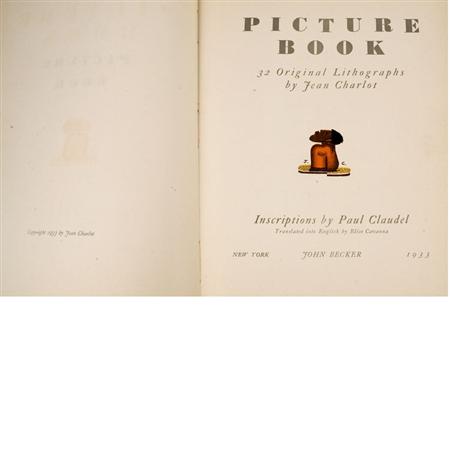 Appraisal: CLAUDEL PAUL Picture Book Estimate -