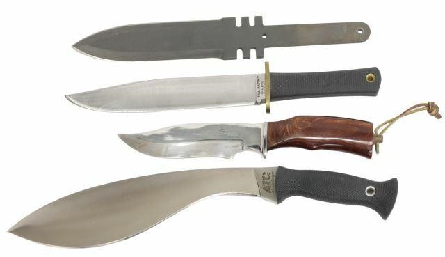 Appraisal: lot of Knives Colt l fixed blade marked at one