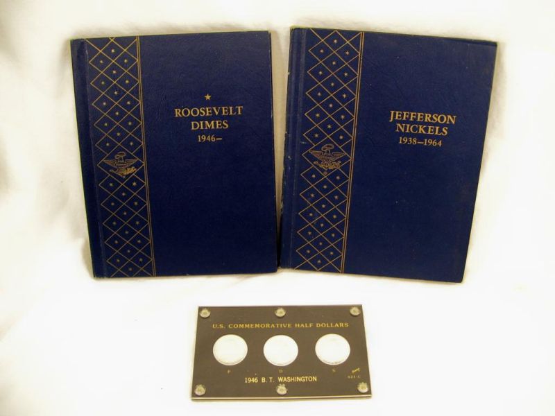 Appraisal: Coin Sets Booker T Washington -piece uncirculated set Jefferson nickel