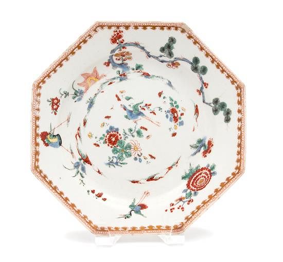 Appraisal: A Chelsea Porcelain Plate Diameter inches A Chelsea Porcelain Plate