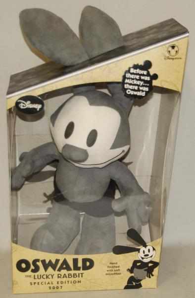 Appraisal: Disney Oswald The Rabbit Plush Toy With Box Condition Excellent