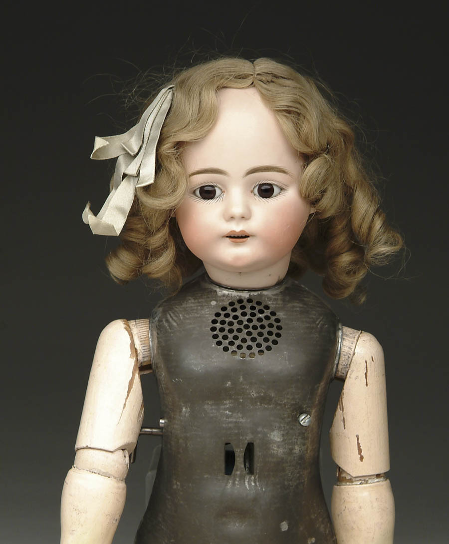 Appraisal: RARE EDISON PHONOGRAPH DOLL cm With head incised S H