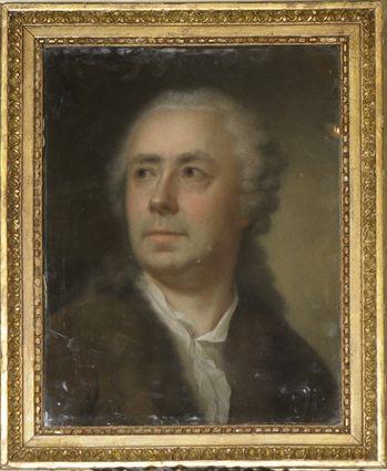 Appraisal: ATTRIBUTED TO ANTON RAPHAEL MENGS PORTRAITPastel on paper x in