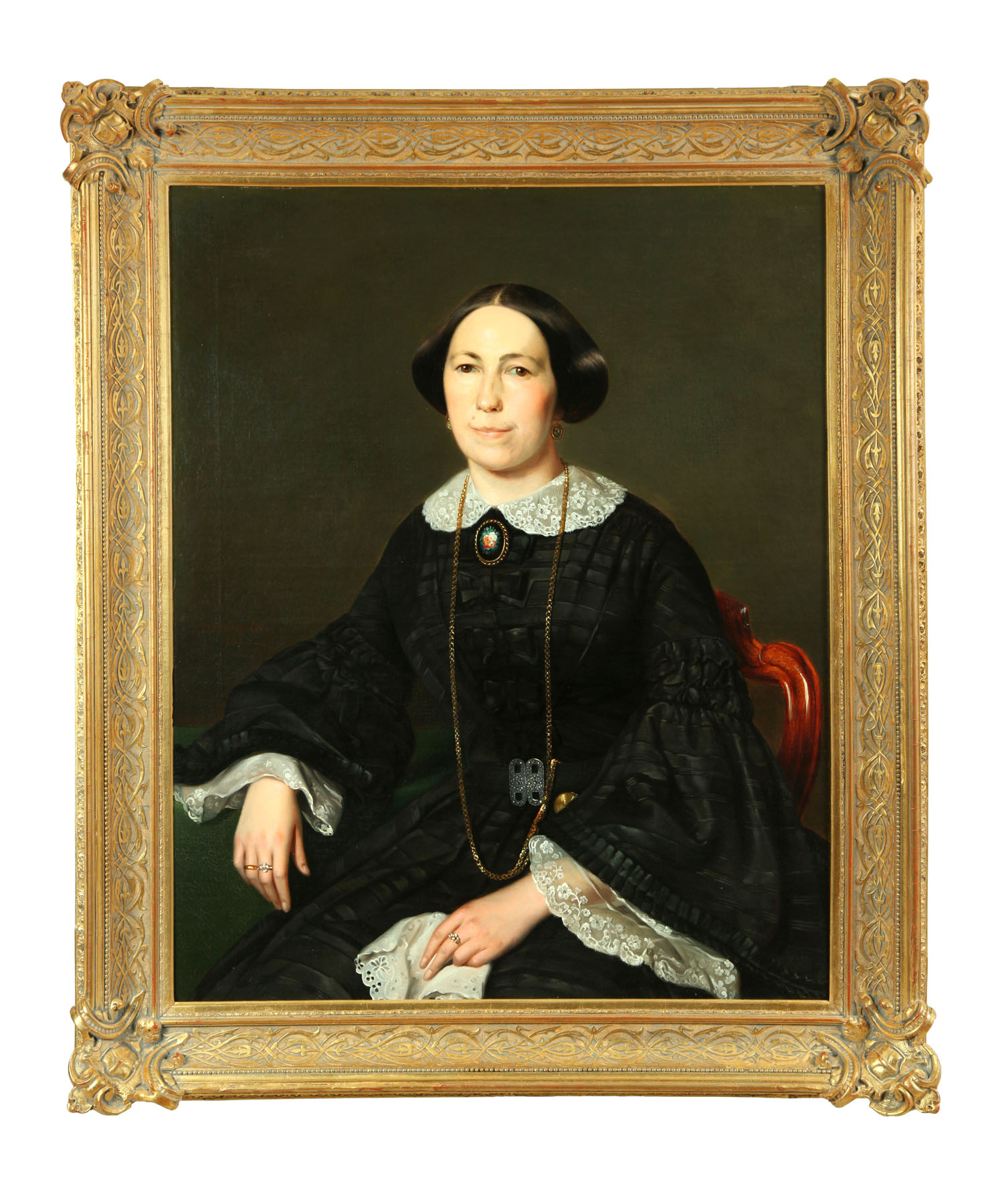 Appraisal: PORTRAIT OF A LADY BY PIERRE DE CONINCK FRANCE -