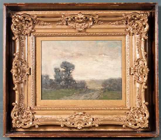 Appraisal: Edward Loyal Field American - Landscape with Path oil on