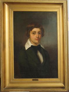 Appraisal: Jane Leavitt Hunt American - Portrait of William Morse Hunt