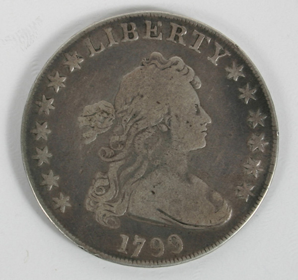 Appraisal: Draped Bust Dollar Coin Fine Condition