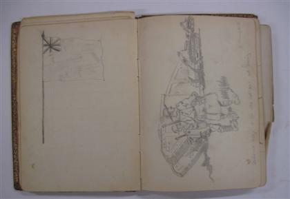 Appraisal: vol WWI American Nurse's Manuscript Album France Sm to orig