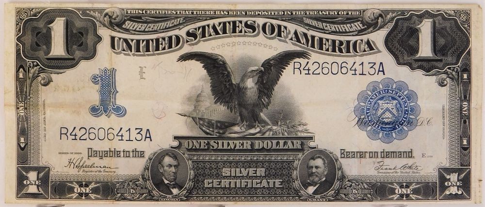 Appraisal: United States Series of Silver Certificate United States Large series