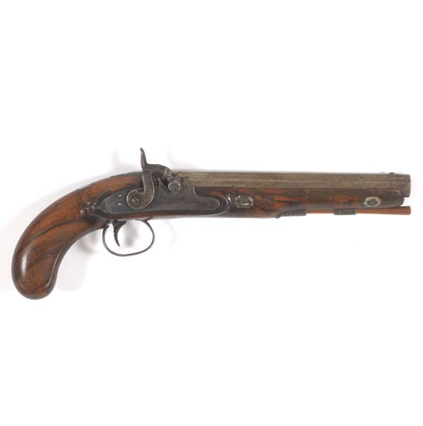 Appraisal: KETLAND AND ADAMS LOCK ON TH MUZZLE LOADER long Pistol