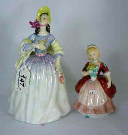 Appraisal: Royal Doulton Figures Valerie HN and Claire HN