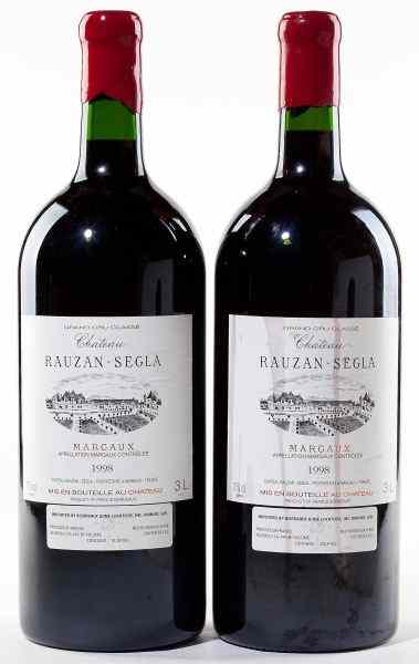 Appraisal: Chateau Rauzan-SeglaMargaux L bottles into neckRemoved from Mr Knott's large