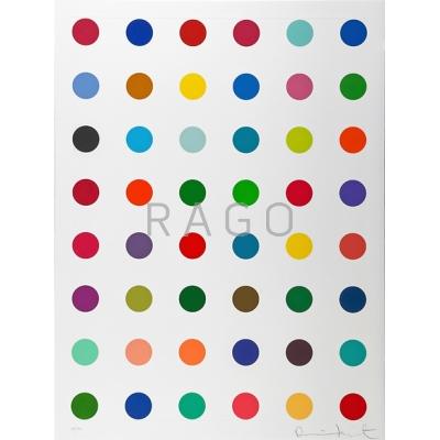 Appraisal: Damien Hirst British b Untitled from Re-Object Mythos Copper plate