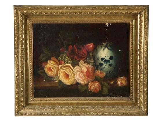 Appraisal: STILL LIFE WITH FLOWERS IN THE MANNER OF HENRI FANTIN-LATOUR