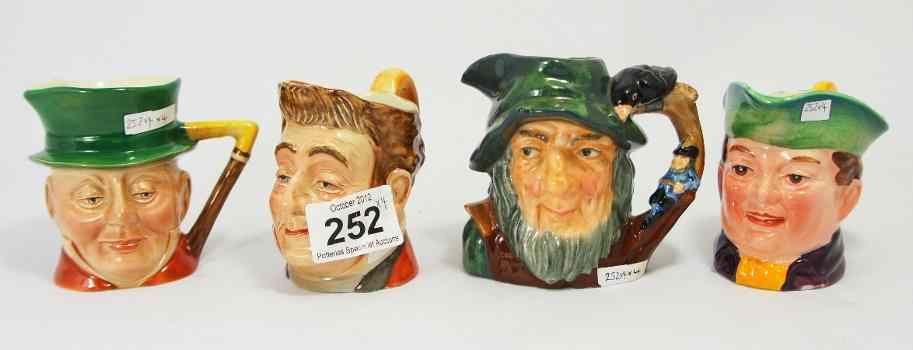 Appraisal: Beswick Small Character Jugs Pecksniff The Varden Micawber and a