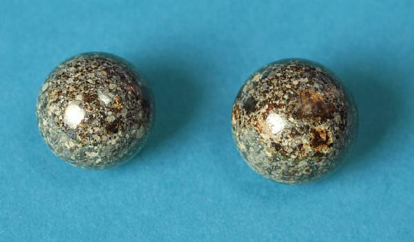 Appraisal: Two Extraterrestrial Marbles Internal Structure of the NWA Stone Meteorite