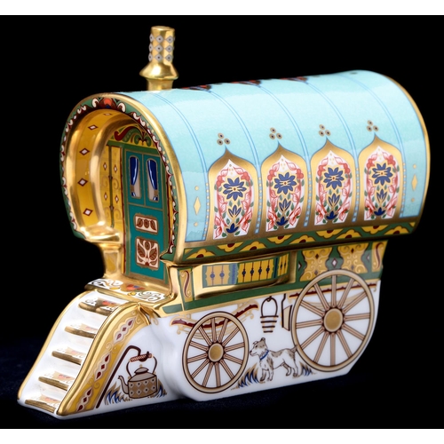 Appraisal: A Royal Crown Derby paperweight - The Barrel Top Gypsy