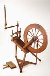 Appraisal: FLAX WHEEL CARDERS - th C Shaker flax wheel with