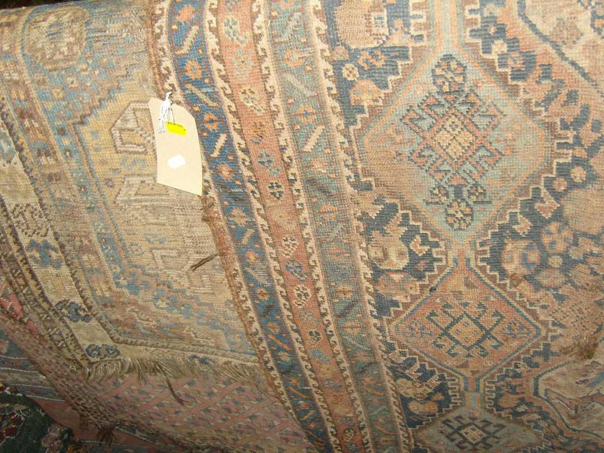 Appraisal: A collection of three eastern wool rugs together with a