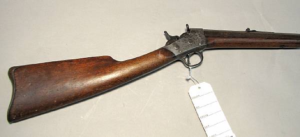 Appraisal: A Reminton No rolling block sporting rifle in caliber smoothbore