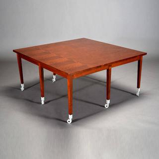 Appraisal: Philippe Starck For Driade Coffee Table Mahogany stained solid cherry