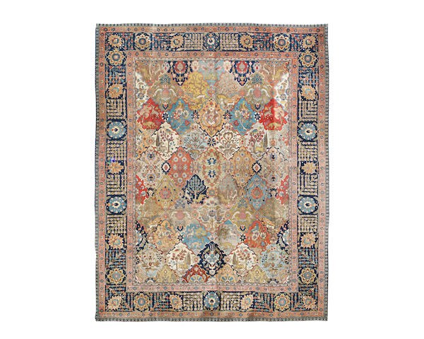 Appraisal: A Tabriz carpet North West Persia cm x cm