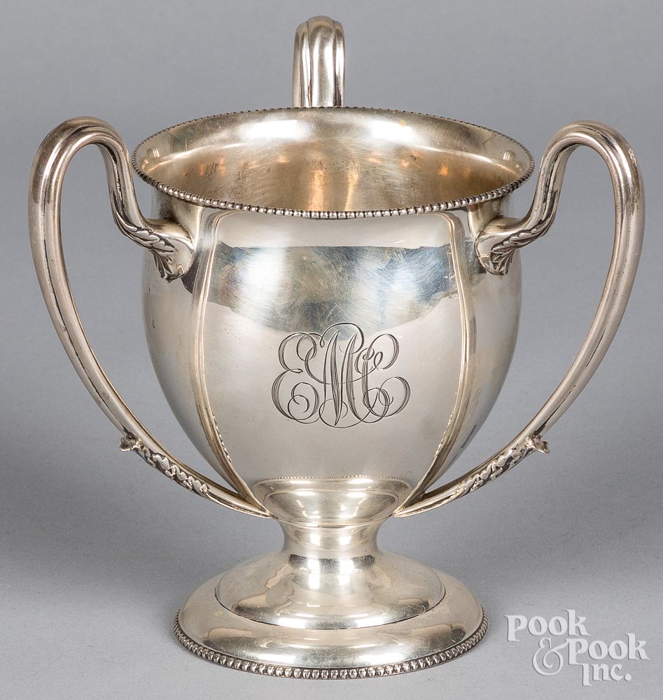 Appraisal: Towle sterling silver loving cup Towle sterling silver loving cup