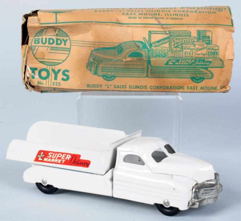 Appraisal: Pressed Steel Buddy L Super Market Truck Toy American Comes