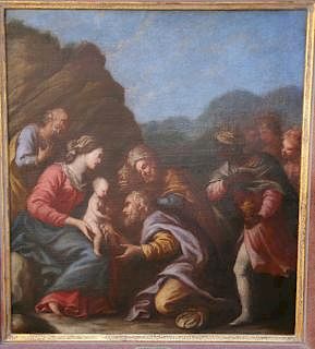 Appraisal: Adoration of the Magi Attributed to Francesco Bassano A sudden