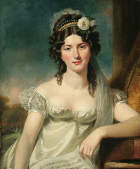 Appraisal: Attributed to George Francis Joseph British - Portrait of Anna