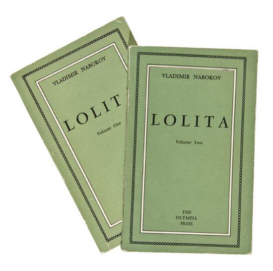 Appraisal: NABOKOV Vladimir - Lolita Paris The Olympia Press volumes vo