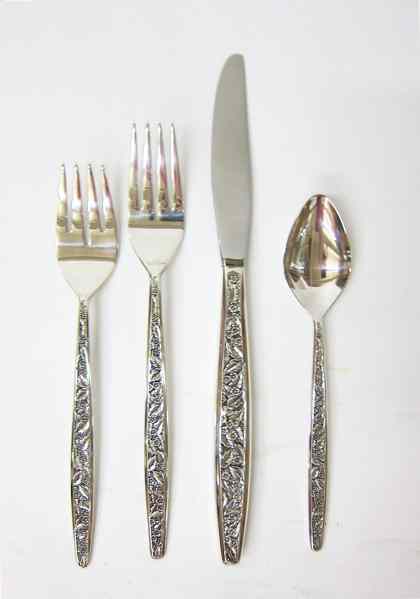 Appraisal: PIECE INTERNATIONAL STERLING FLATWARE SET in the ''Valencia'' pattern of