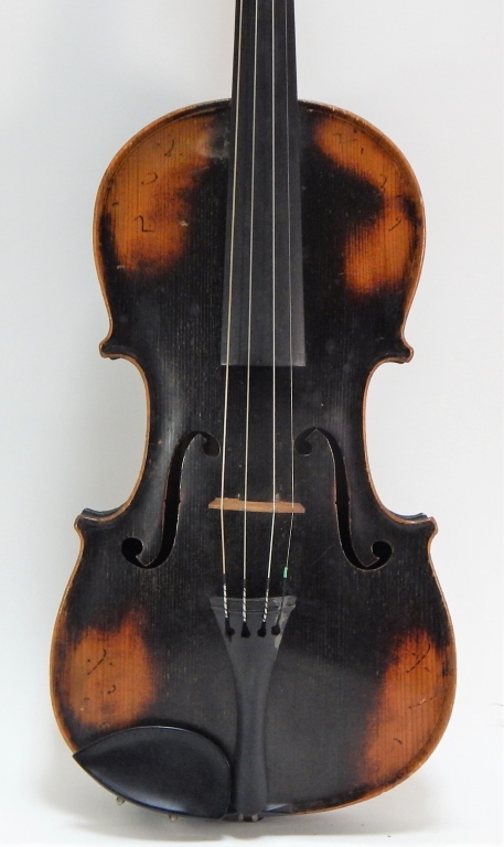 Appraisal: ANTIQUE GERMAN SIGNED AS VIOLIN Germany Early th CenturyPLEASE ASK