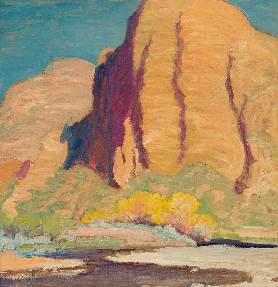 Appraisal: Albert Schmidt Canyon - Arizona Albert Schmidt - Canyon -