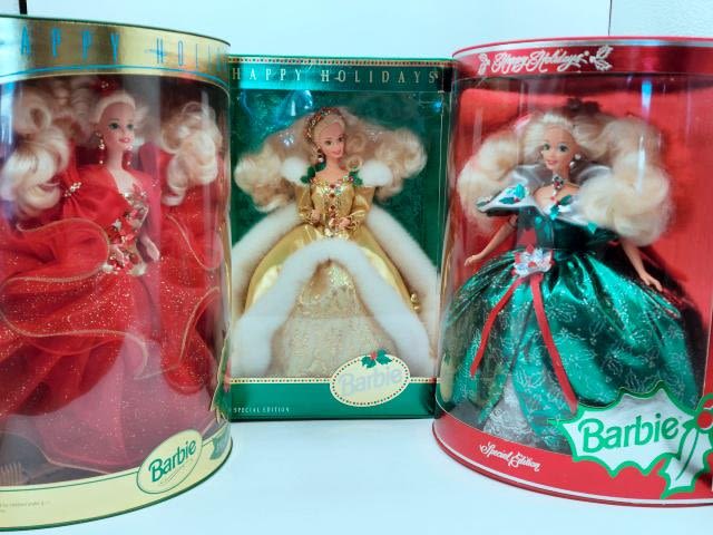 Appraisal: Happy Holiday Barbie Dolls Special Edition Happy Holidays Barbie Special