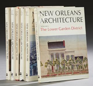 Appraisal: Books-Set of Six Volumes of New Orleans Architecture consisting of