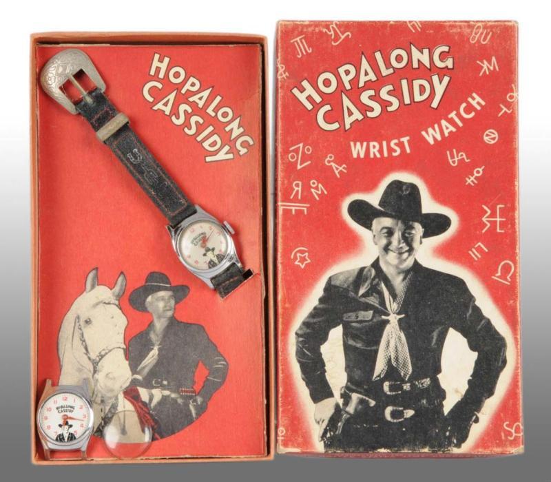 Appraisal: United States Time Corp Hopalong Cassidy Watch Description Includes a