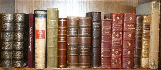 Appraisal: Fine Bindings Vols on shelves