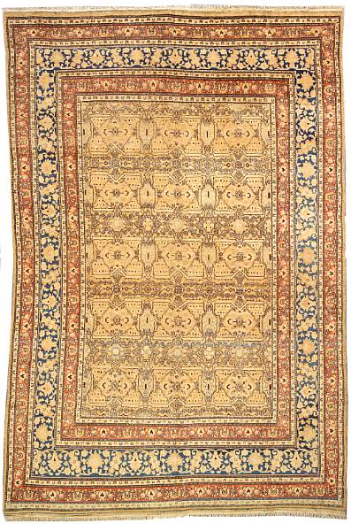 Appraisal: A Khorassan carpet Northeast Persia circa size approximately ft in