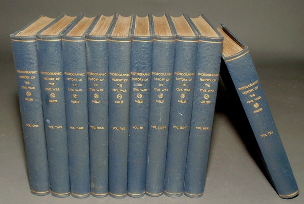 Appraisal: Books- ten volume set The Photographic History of the Civil