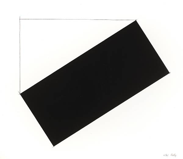 Appraisal: Ellsworth Kelly American born Bordrouant A G Lithograph on wove