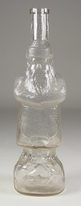 Appraisal: Santa Claus Figural Bottle Early s Likely a whiskey bottle