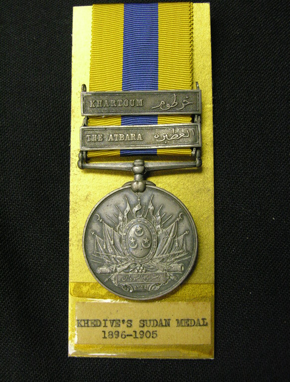 Appraisal: BRITISH MILITARY KHEDIVES SUDAN MEDAL - Awarded to CPL T