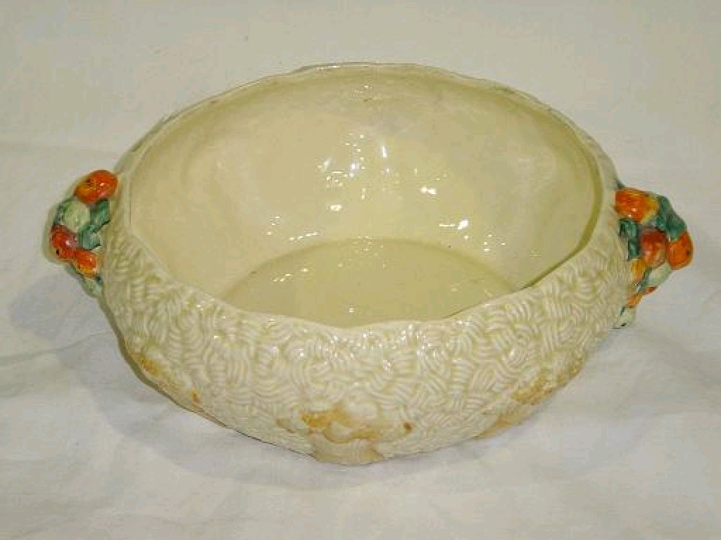 Appraisal: A Clarice Cliff fruit bowl in the Celtic Harvest pattern