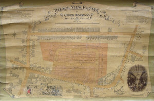 Appraisal: A Late th Century Plan of the Palace View Estate