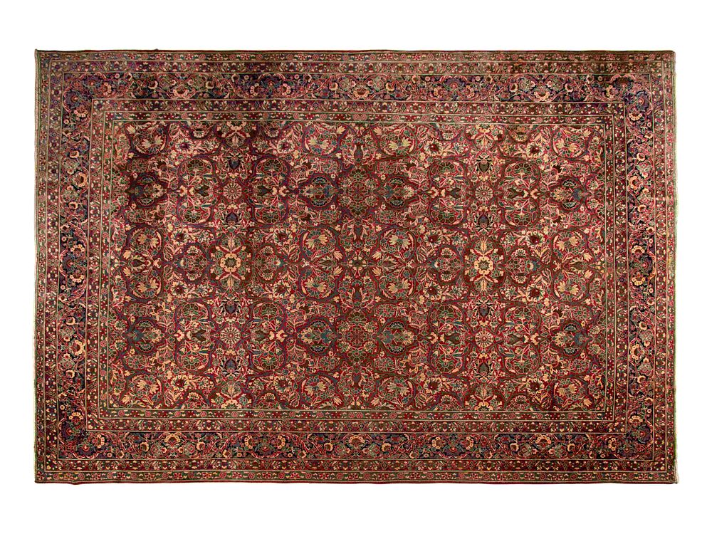 Appraisal: A Kirman Wool Rug A Kirman Wool Rug Circa feet