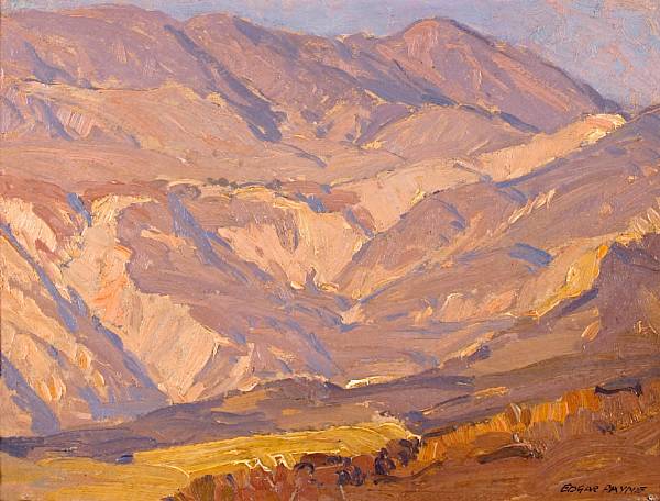 Appraisal: Edgar Payne - Laguna Hills signed 'Edgar Payne' lower right