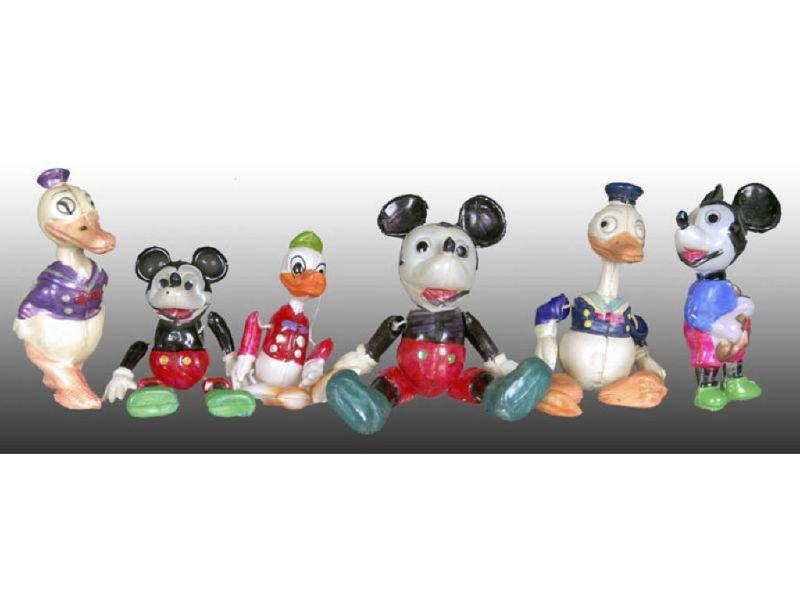 Appraisal: Lot of Walt Disney Donald Duck Mickey Mouse C Description